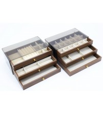 1032 LD Багатофункціональна тришарова скринька для ювелірних виробів